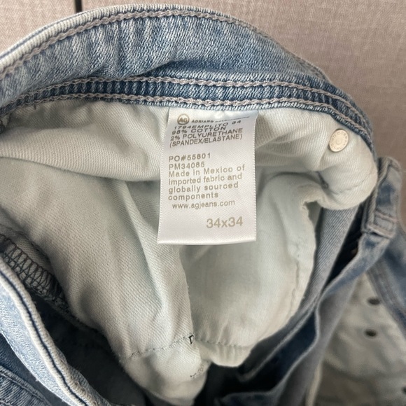 AG | Everett Slim Straight Leg Jeans - LITTLEROCK, Size 34 x 34 - Picture 7 of 7